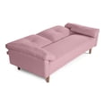 thumbnail image 4 of Sofá Cama De Lino Palo De Rosa Modelo Mandela, 4 of 8