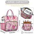 thumbnail image 5 of Pioneer Flower Floral Print Pattern Womens Lunch Box for Work,Insulated Large Lunch Bag for Tween and Teen,Loncheras Para Mujer,Leakproof Adult Lunch Bag for Work,Beach,Travel,Picnic,Camping, 5 of 7