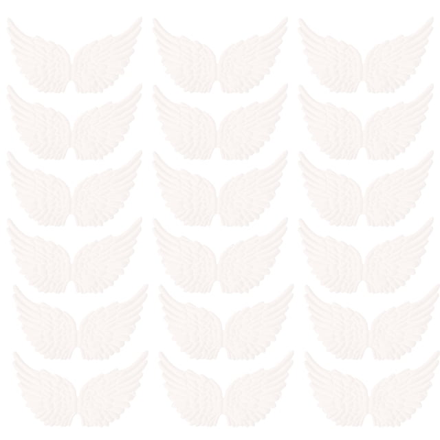 MasteelfCA 18pcs Angel Wing Shape Clothes Decors Christmas Decorations DIY Accessory