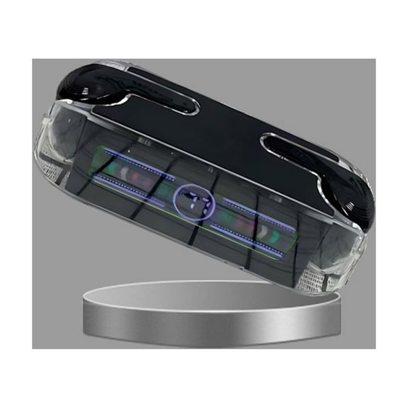 QTOCIO Bluetooth Headphones, Wireless Bluetooth Headset, Transparent Digital Display Color Screen, Touching Type Large Capacity And Long Battery Life Headset