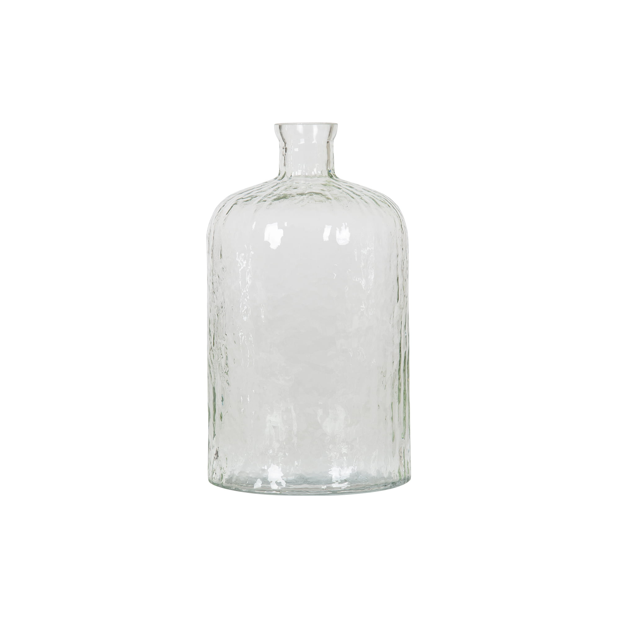 YOU PICK Round Glass Heavy Clear Glass Flower Vases Pots