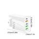 thumbnail image 2 of Cargador rápido QC3.0+PD20W con 3 puertos USB y adaptador funcional tipo C para cargar teléfonos inteligentes, 2 of 6