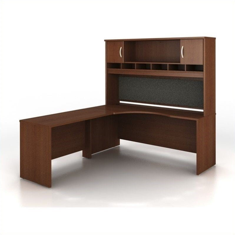 Bush Business Furniture Series C 3-Piece Left-Hand L-Shaped Computer ...