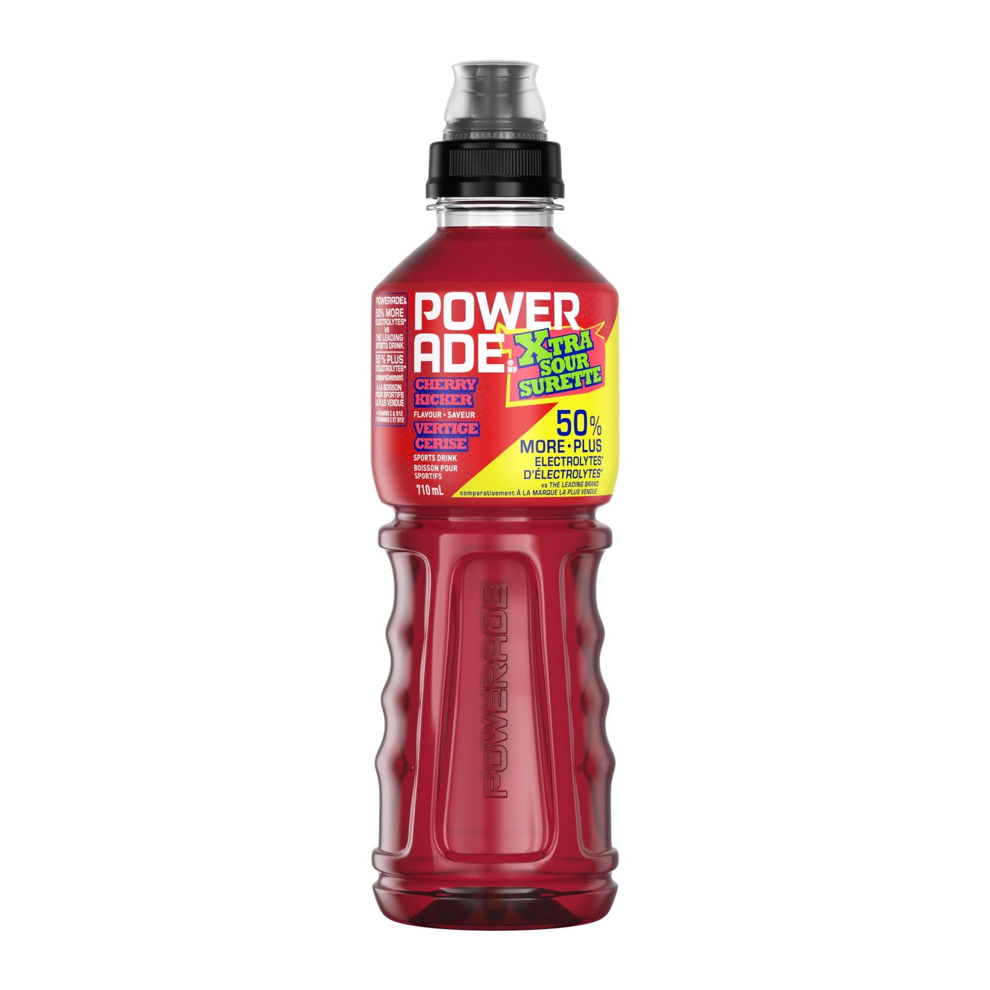 Powerade Xtra Sour Cherry Kicker Bottle, 710 mL