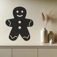 thumbnail image 5 of LaModaHome Modern Metal Wall Art, Gingerbread-Inspired Design, Unique Home Decor, Artistic Metalwork, Contemporary Wall Sculpture, Home AccentHome Decoration Gift -31.5"x37.8"/80x96cm, 5 of 5