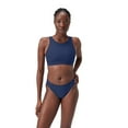 thumbnail image 1 of Speedo Haut de Bikini en Maille à Col Montant pour Femmes - Bleu Céruléen, Taille : TG, 1 of 4