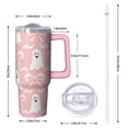 thumbnail image 2 of Spooky Halloween 30oz Insulated Tumbler with Handle and Straw Lid – Leak Proof Coffee Travel Cup – Pumpkin Gift, 2 of 5