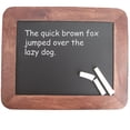 thumbnail image 3 of TreasureGurus Primitive Schoolhouse Chalkboard, 3 of 3