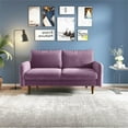 thumbnail image 3 of Saint Birch Kerby Upholstery Loveseat - Purple, 3 of 12