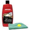 Mothers California Gold Brazilian Carnauba Cleaner Wax Bundle with Microfiber Cloth & Foam Pad (3 Items)