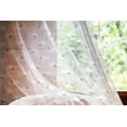 thumbnail image 2 of Grey Tulle Curtains with Rod Pocket, Dark Swallow Bird Silhouettes Flying in Cloudy Sky Graphic Design, Sheer Drape for Wedding Party 2 Panels, 7 Sizes, Grey Pale Grey White, by Ambesonne, 2 of 3
