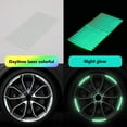 thumbnail image 2 of Pegatinas reflectantes para ruedas de coche, moto, bicicleta y cochecito; bandas reflectantes universales de seguridad contra la radiación (20 hojas), 2 of 5