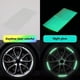 thumbnail image 2 of Pegatinas reflectantes para ruedas de coche, moto, bicicleta y cochecito; bandas reflectantes universales de seguridad contra la radiación (20 hojas), 2 of 5