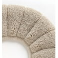 thumbnail image 2 of Comfortable Thickened Toilet Seat Cushion Universal Toilet Cover Toilet Cover, Bathroom Soft Thicker Stretchable Toilet Seat Cover U-Shaped Seat Cover Pads (Beige), 2 of 9