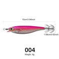 thumbnail image 4 of Señuelo Pesca Luminoso Anzuelos Calamar Anzuelo Artificial Cebos Jigging () Rosa, 4 of 4