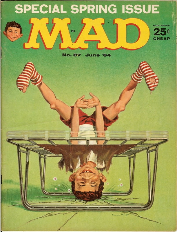 MAD Magazine Vintage #87 June 1964