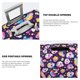 thumbnail image 3 of Fotbe Skull colorful mushroom rainbow Funda Protectora para Equipaje, Antirrayones y Resistente a la Suciedad, Compatible con Maletas de 18 a 32 Pulgadas-Medium, 3 of 7