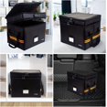 thumbnail image 5 of Fireproof File Box with Lock 2 Layer Water-Resistant Collapsible Portable Organizer with Reflective Strip, 5 of 6