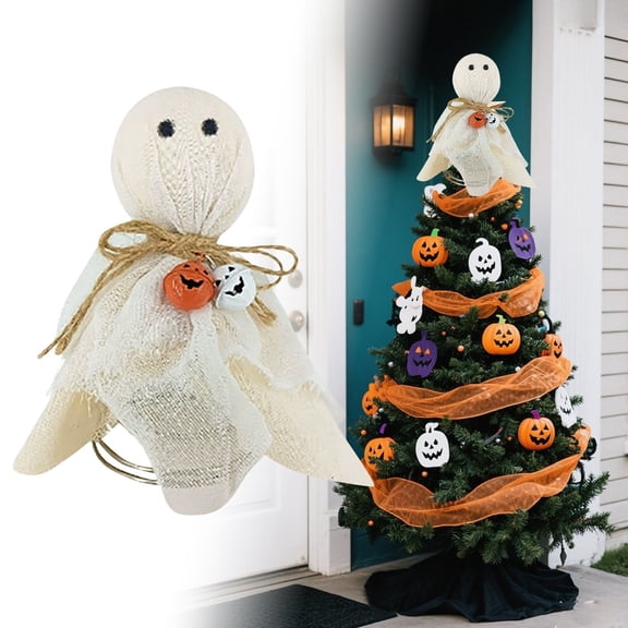 Halloween Decorations Scary Tree Topper Spring Hanging Ornament for Home Desktop Decoration Unique Table for Parties Seasonal Holiday Displays