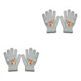 thumbnail image 4 of Sonducket 1 par de guantes de invierno para niños, pequeñas cubiertas para dedos artesanales de punto con patrón de dragón para niños, al aire Type1 Sonducket CBP342257, 4 of 6
