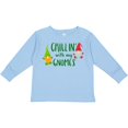thumbnail image 3 of Inktastic Chillin' with My Gnomes Boys or Girls Long Sleeve Toddler T-Shirt, 3 of 5