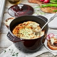 thumbnail image 3 of Staub Cast Iron 1.5-qt Petite French Oven - Grenadine, 3 of 10