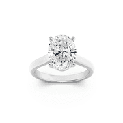 FireBorn Diamonds IGI Certified Fireborn 2Cttw Oval Shaped Lab Grown Diamond (F/VS) Plain Cathedral… — $1,413.75 (25% off)