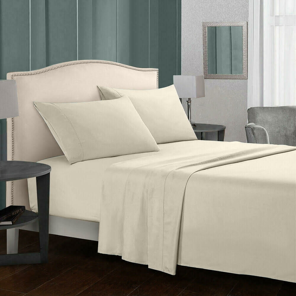Details about   4 Piece Sheet Set PREMIUM QUALITY Egyptian Cotton Sheets Queen/King All Size 