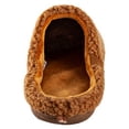 thumbnail image 3 of OoohGeez Men's Cozy Sherpa Slip On Slippers, Fuzzy Outdoor Shoes, Sundown, L, 3 of 5