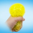 thumbnail image 4 of Pineapple Squeeze Fidget Toy, Translucent Fruit Shaped Squeeze Toy, for Tropical Gifts and Desk Fidget Collections, Textured TPR Pineapple with a Leafy Crown in a Random Supplied Color, 4 of 5