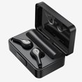 thumbnail image 1 of F18 Auriculares inalámbricos con Bluetooth Modelo privado Oído colgante Deportes Espejo impermeable Pantalla digital Banco de energía Linterna, 1 of 2