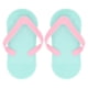 thumbnail image 1 of Chanclas para la dentición juguete para bebé mordedor de silicona con forma de chanclas 2 uds juguete para la dentición con chanclas calma las emociones reduce el ANGGREK  Otros, 1 of 7