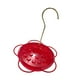 thumbnail image 5 of Alimentador de colibrí colgante para la estación de alimentación de regalos de alimentación de la al aire libre decoración del jardín de Rojo, 5 of 8