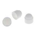 thumbnail image 4 of 10 Pieces Bolt Nut Caps Hexagon Screw Covers Dome Protectors White Heavy Duty Nylon for M6 Fasteners DIY Projects, 4 of 8