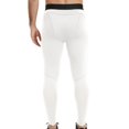 thumbnail image 5 of APEXFWDT Compression Pants Tights Leggings Men, Cool Dry Baselayer for Running Basketball Athletic Gym Workout Sports Yoga Mens Compression Pants XL,White, 5 of 7