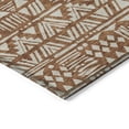 thumbnail image 4 of Addison Rugs Chantille Indoor/Outdoor Transitional Southwest Terracotta Washable Round Rug, 8' x 8', 4 of 6