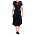thumbnail image 2 of SLNY Womens Lace Sequined Midi Dress, 2 of 2
