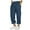 Navy, variant on ZVNAΖH Mens 3/4 Capri Pants Below Knee Elastic Yoga Pants Jogger Workout Gym Loose Fit Casual Beach Sweatpants