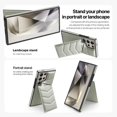 thumbnail image 5 of ShellTech for Samsung Galaxy S24 Ultra Case TPU Full Body Shockproof Protective Phone Case with Adjustable Stand,Gray, 5 of 9
