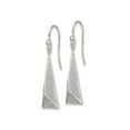 thumbnail image 2 of Boucles d'Oreilles Pendantes Triangle en Argent Sterling, 2 of 4