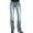 Light Blue, variant on AWXNJUX Jeans for Women High Waist Women Mid Waisted Denim Jeans Embroidery Stretch Button Straight Pants Jeans Low Rise Jeans for Woman (Dark Blue,XXL)