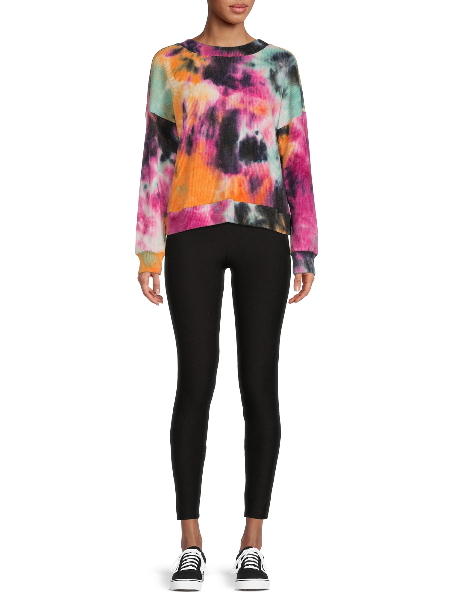 Women's Juniors Sueded Ankle Leggings - image 2