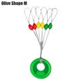 thumbnail image 4 of FLhrweasw Flotador Pesca Goma para Exteriores 600 Uds./100 Grupos (forma Oliva M), 4 of 9