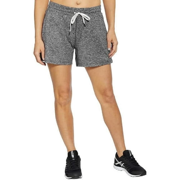 PACIFIC TRAIL Women's Cozy Short with Zippered Tech Pocket, Grey XXL