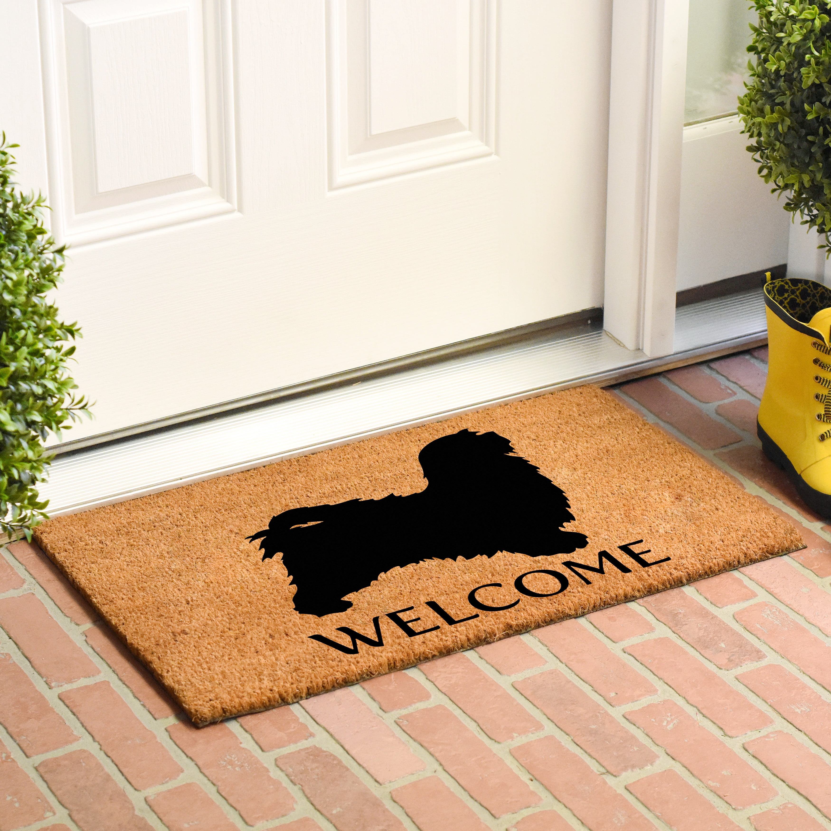 Calloway Mills Havanese Outdoor Doormat 17" x 29"