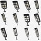 thumbnail image 2 of Advancent Alumbrado público solar Ahorro de energía Luz solar Multipropósito Fácil de instalar Luces de jardín súper brillantes Iluminación y accesorios  versión actualizada 10 lentes, 2 of 6