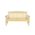 thumbnail image 4 of Amish Heavy Duty 800 Lb Mission Pressure Treated Garden Bench(4 Foot, Oak Stain), 4 of 11