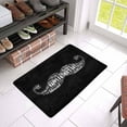 thumbnail image 3 of MKHERT Funny Father's Day Quotes in Mustache Shape Doormat Rug Home Decor Floor Mat Bath Mat 23.6x15.7 inch, 3 of 3