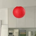 thumbnail image 4 of Lunxisen 3 Pcs Colorful Paper Lanterns Chinese Paper Hanging Decorations Ball Lanterns Lamps for Home Decor, Parties, and Weddings, 4 of 7