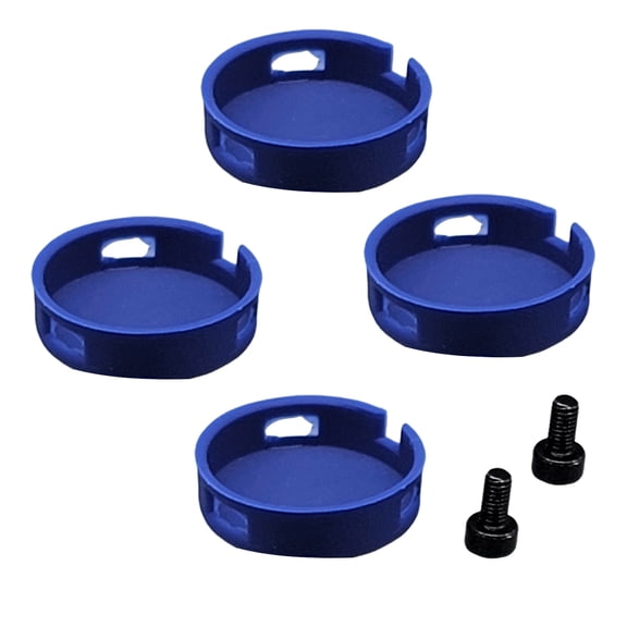 4pcs Doorbell Button Replacements User Friendly Silicone Doorbell Button set Rental Property Doorbell Solution for House